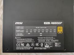 SATILIK 1 Aylık MSI MPG A650GF 650W 80+ Gold Power Supply