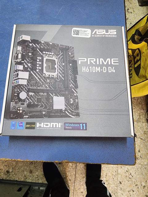 ASUS PRIME H610M-D 3200MHz DDR4 Soket 1700 M.2 HDMI D-Sub mATX Anakart+İ5 12600K LGA 1700