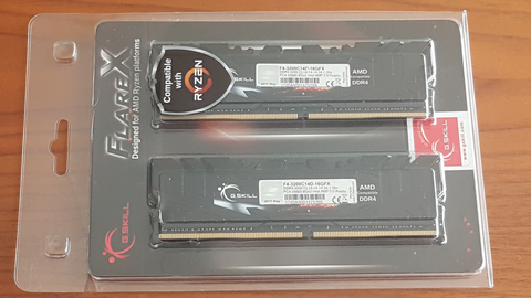 [SATILDI] G.SKILL Flare X 16GB (2x8GB) DDR4-3200 CL14 1.35V Samsung B-Die Bellek