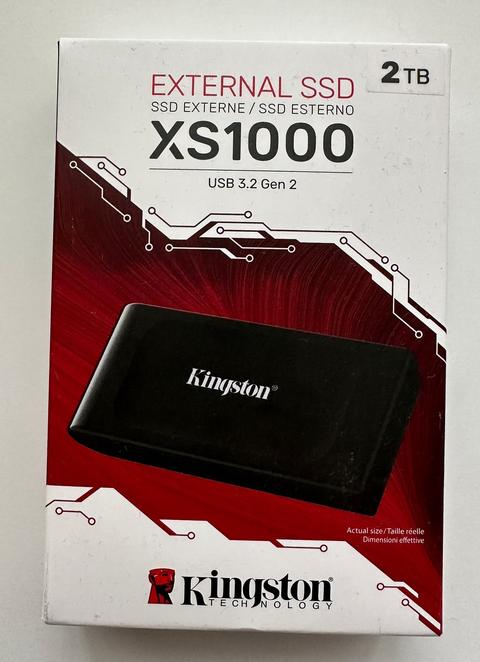 KINGSTON XS1000 2TB HARİCİ SSD [SIFIR - 3.600 TL]