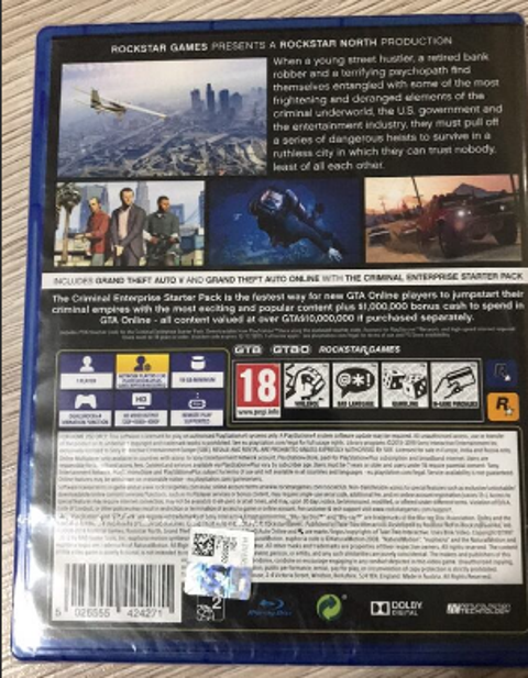 GTA V Premium Edition Ps4 Oyun