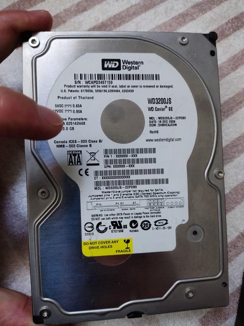 [SATILDI] 2 adet 500gb 1 adet 320gb hdd satılık