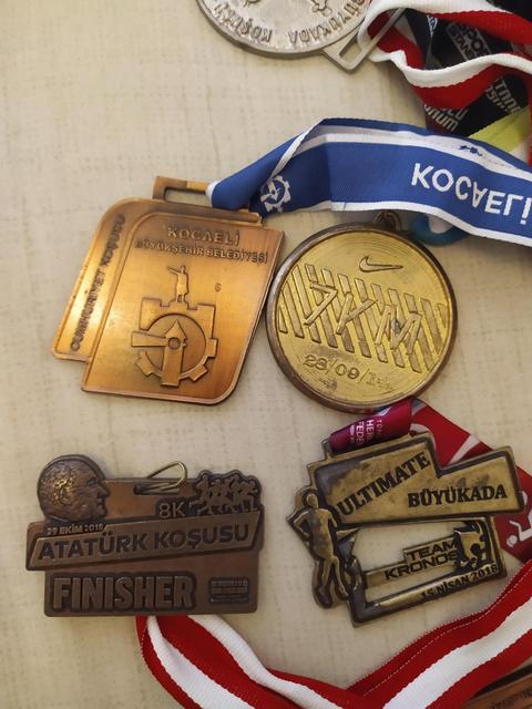 koşu madalyaları