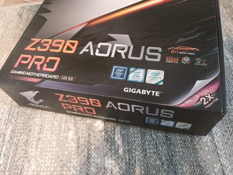 [SATILDI] (SATILDI) Gigabyte Z390 Aorus Pro Anakart + Intel i5 9600 KF CPU