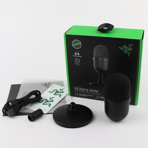 Razer Seiren Mini Profesyonel Yayıncı/Oyuncu Mikrofonu - Yüksek Ses Kalitesi