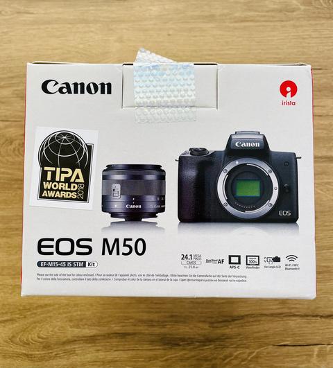 Canon EOS M50 Vlogger Aynasız Kit Fotoğraf Makinesi