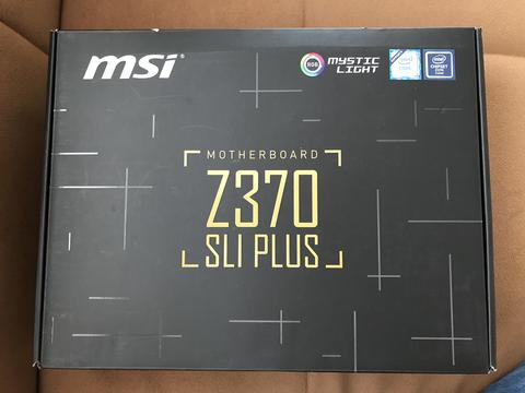SATILMIŞTIR MSI Z370 SLI PLUS - KUTULU SORUNSUZ