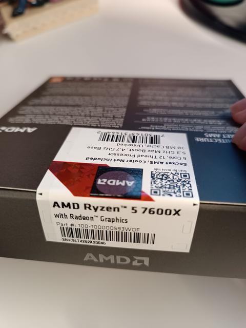 SATILMIŞTIR AMD RYZEN 5 7600X - SIFIR KUTUSUNDA