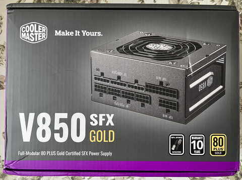 Cooler Master V850 SFX Gold Güç Kaynağı / satıldı: XII.Nicksiz