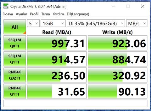 Kingston XS1000 Harici SSD 2TB USB 3.2 Gen 2 / WD Elements Desktop Harici HDD 6TB USB 3.0 - SIFIR