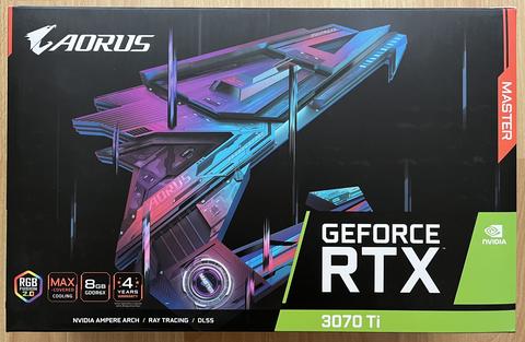 Gigabyte AORUS GeForce RTX 3070 Ti MASTER 8G / satıldı: ergal81