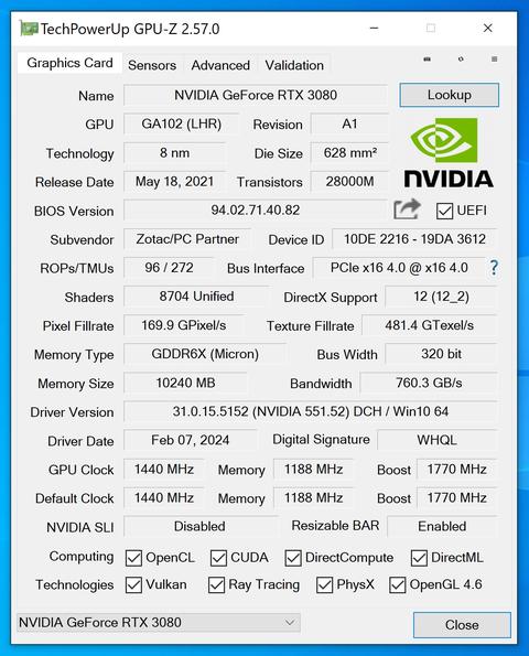 7600X, RTX 3080 / 7600, RTX 3080 / 12400F, RTX 3080 / Ekran Kartsız 7700X, 12400F, 5500