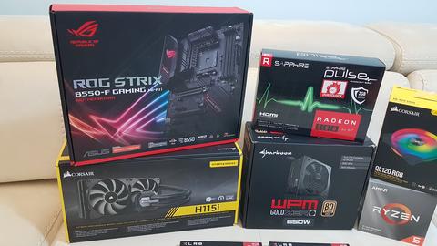 SATILMIŞTIR. ====== AMD SİSTEM (FULL-KUTULU, TERTEMİZ, ARGB) ======