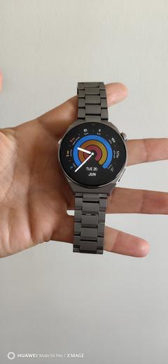 [SATILDI] Huawei Watch GT3 Pro Titanyum Kayış