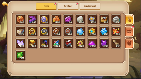 IDLE HEROES ELITE HESAP VIP7 SATILIK (ANDROID)