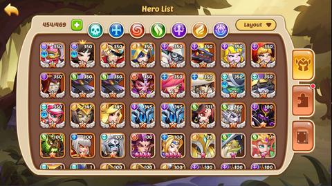 IDLE HEROES ELITE HESAP VIP7 SATILIK (ANDROID)