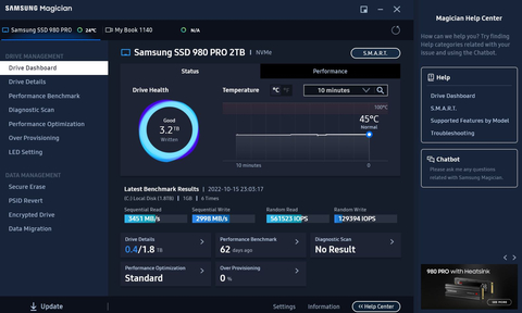 Samsung 980 pro 2TB