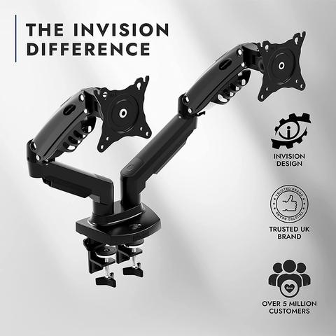 Invision MX400 çift monitör taşıyıcı / tutucu kol
