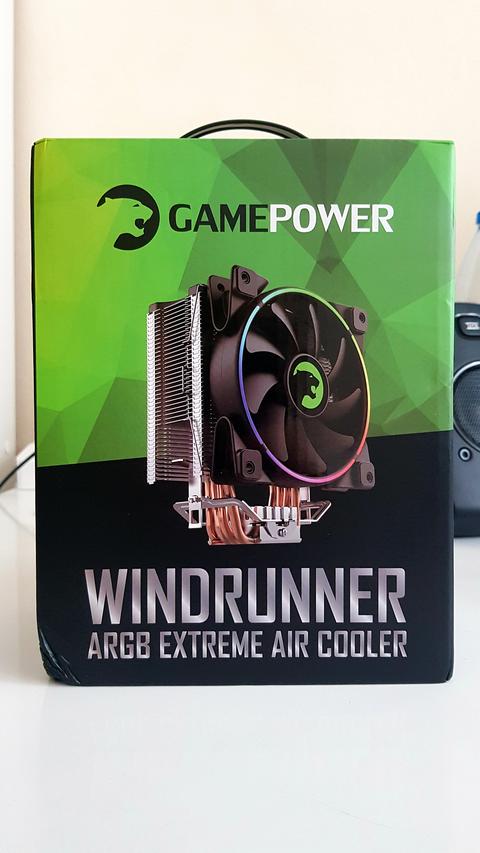 GamePower Windrunner ARGB işlemci Soğutucu Soket AM4, 1200
