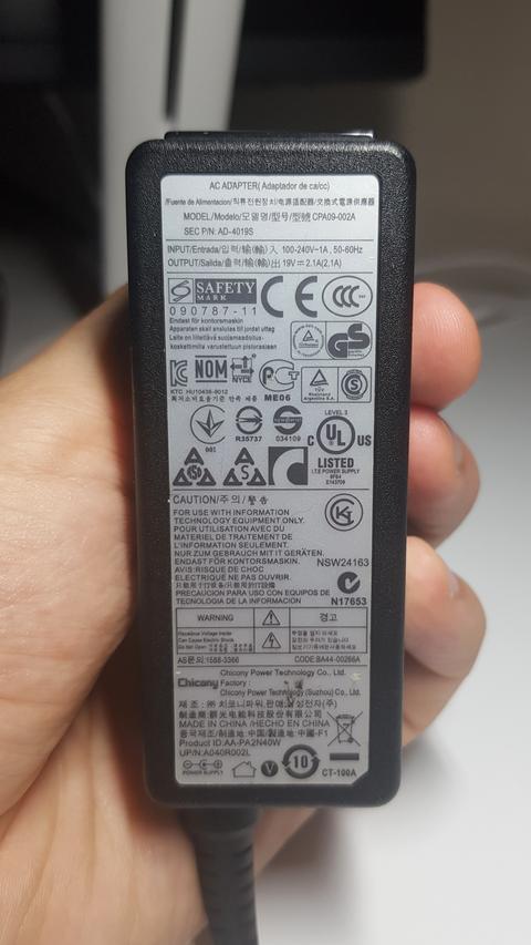 Samsung NC111 A02TR Netbook Orijinal Kaliteli Şarj Adaptörü 19V 2.1A