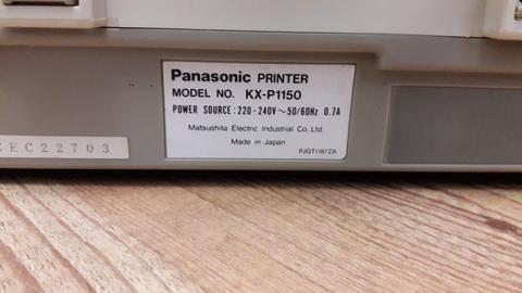 PANASONIC KX-P1150 MULTI MODE PRINTER NOKTA VURUŞLU YAZICI