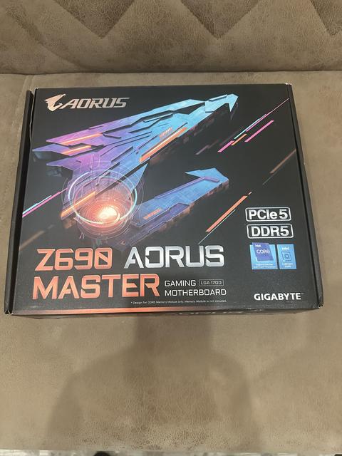 (İNDİRİM!! 10.000 TL)GIGABYTE Z690 AORUS MASTER (DDR5) SIFIR