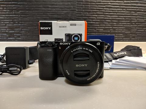 SONY A6000 SET (BODY + 16-50 mm + 55-210 mm + 35 mm f1.8)