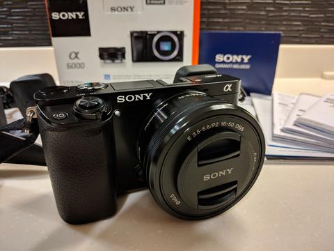 SONY A6000 SET (BODY + 16-50 mm + 55-210 mm + 35 mm f1.8)