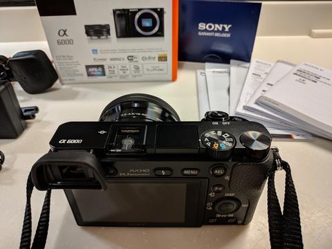 SONY A6000 SET (BODY + 16-50 mm + 55-210 mm + 35 mm f1.8)