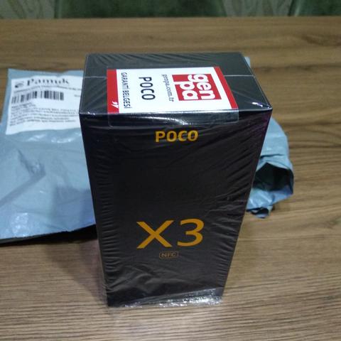 POCO X3 NFC, 6/64 GB. SIFIR, GENPA GARANTİLİ