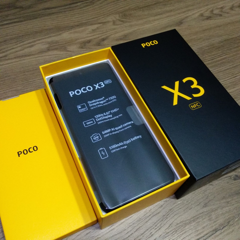 POCO X3 NFC, 6/64 GB. SIFIR, GENPA GARANTİLİ