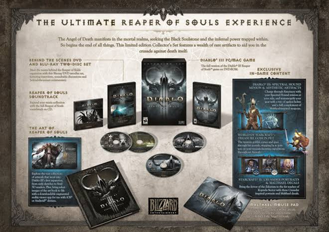 DIABLO 3 VE DIABLO 3 REAPER OF SOULS COLLECTOR EDİTİON