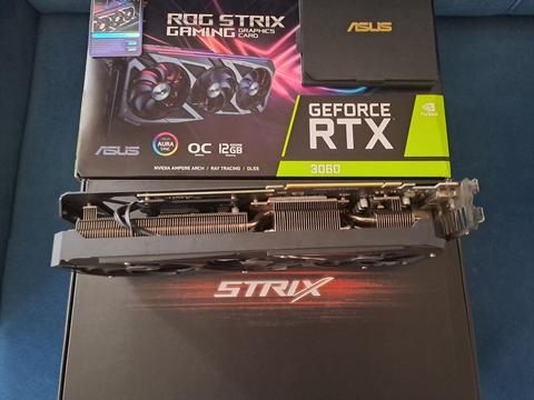 [SATILDI] Asus ROG Strix GeForce RTX 3060 OC Edition 12GB GDDR6