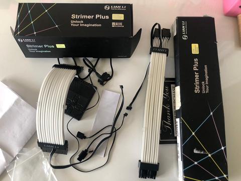 [SATILDI] Lian Li Strimer Plus 24pin Anakart + 2x8(6+2, 6+2)pin VGA Kablosu + L-Connect 3 Controller