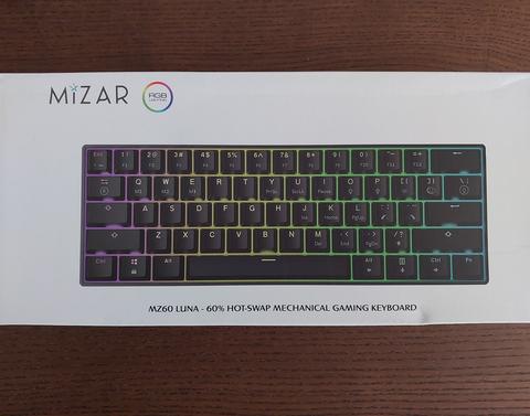 - SATILDI - Mizar MZ60 Luna mekanik RGB oyun klavyesi, %60 [SIFIR]