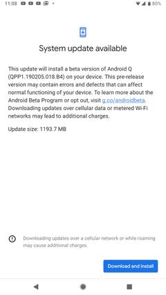 Android Q Beta Yayında!