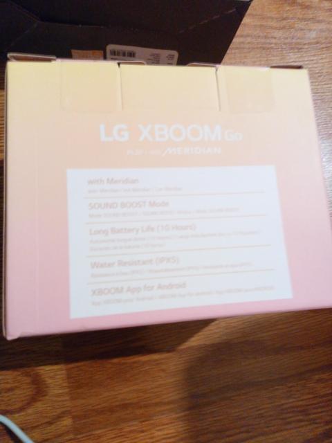SIFIR LG XBoom Go PL2P Jellybean Serisi Bluetooth Hoparlör