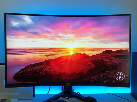 AOC CQ32G1 2K 144Hz 1ms 32'VA Panel Curved Oyuncu Monitörü-3 Yıl Garantili