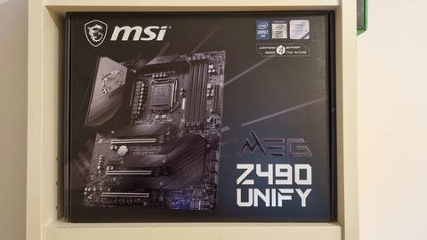 [SATILIK] MSI MEG Z490 Unify LGA1200 Soket Anakart (K+F)