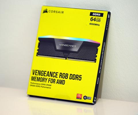 Corsair Vengeance RGB 64 GB (2x32) DDR5 6000 MHZ CL30 AMD EXPO
