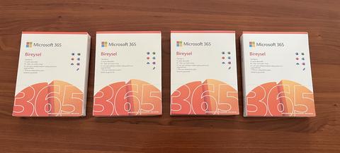 Microsoft 365 Bireysel Yıllık Abonelik Orjinal Jelatinli Kutusunda 600 TL