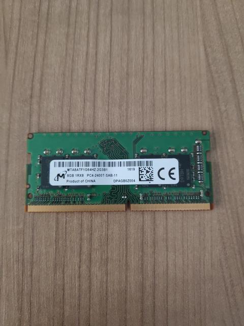 [SATILDI] Micron 8 GB DDR4 2400 MHz Notebook RAM