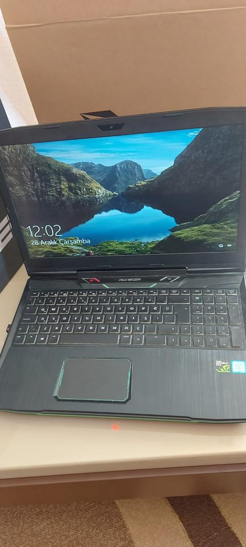 SATILIK Monster Tulpar T5 V17.1 Gaming Temiz Laptop