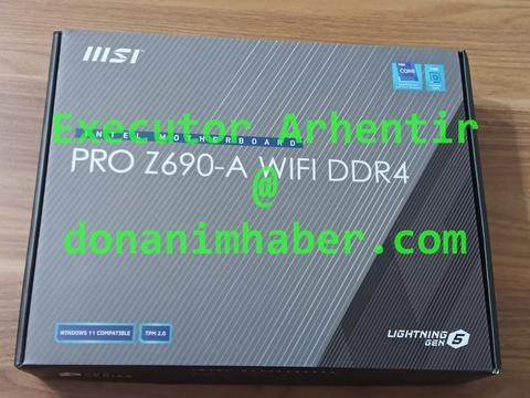 {SAT} SIFIR MSI PRO Z690-A WIFI DDR4