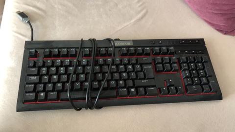 [SATILDI] Corsair Gaming K68 - Red LED - Cherry MX Red