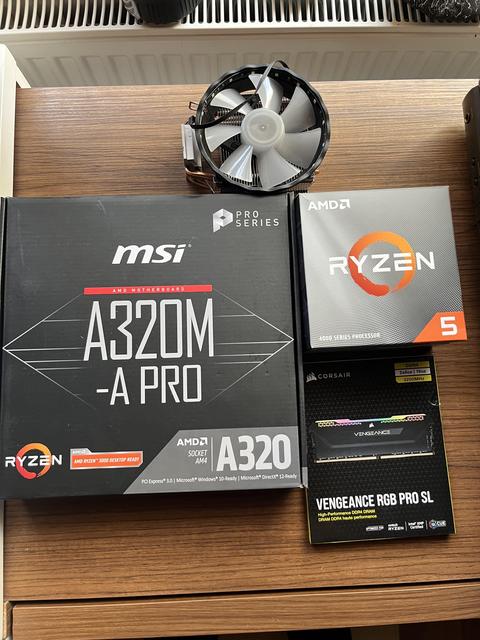 [SATILDI] Amd Ryzen5 4500+Msi A320M-A PRO+VENGEANCE RGB PRO 2*8 DDR 3200