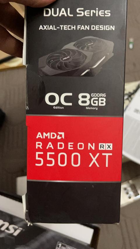 ASUS || RX5500 XT OC EDITION 8 GB