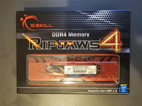 [SATILDI] Gskill Ripjaws4 16 GB DDR4 3000 MHz CL15 Quad Channel Kit (Tek Satış Olur)