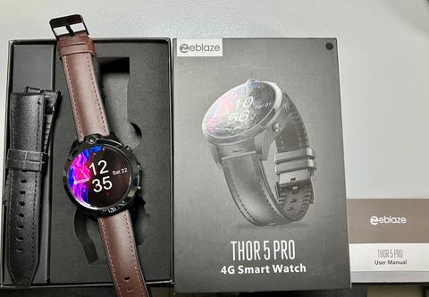 Zeblaze THOR 5 PRO 4G Smart Watch /// Mobvoi TicWatch Pro Smartwatch Elegant Silver