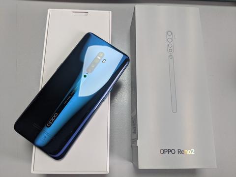 SATILDI...Oppo Reno 2 256/8 GB Ocean Blue Mediamarkt Faturalı...!